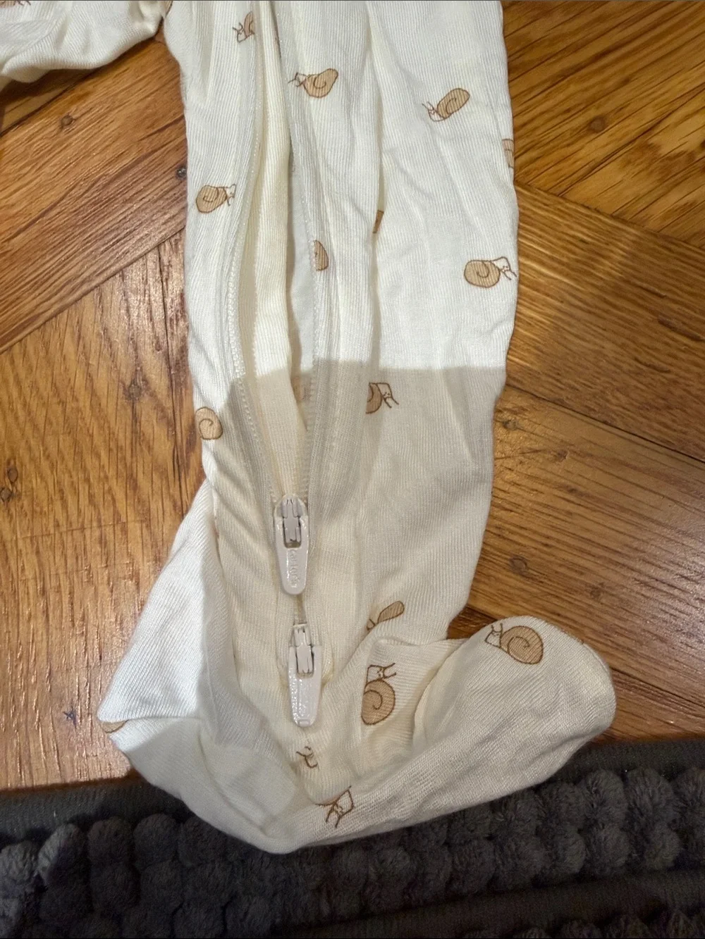 Carters 2 way zipper long sleeves onesies pajamas